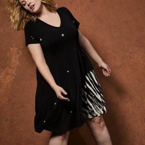 Torrid Mini Super Soft Trapeze Dress